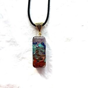 Necklace Multicolor Pendant NWT